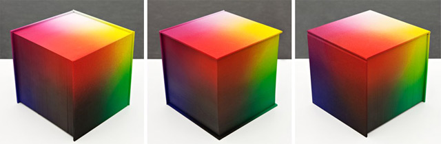8x8x8 inch cubes